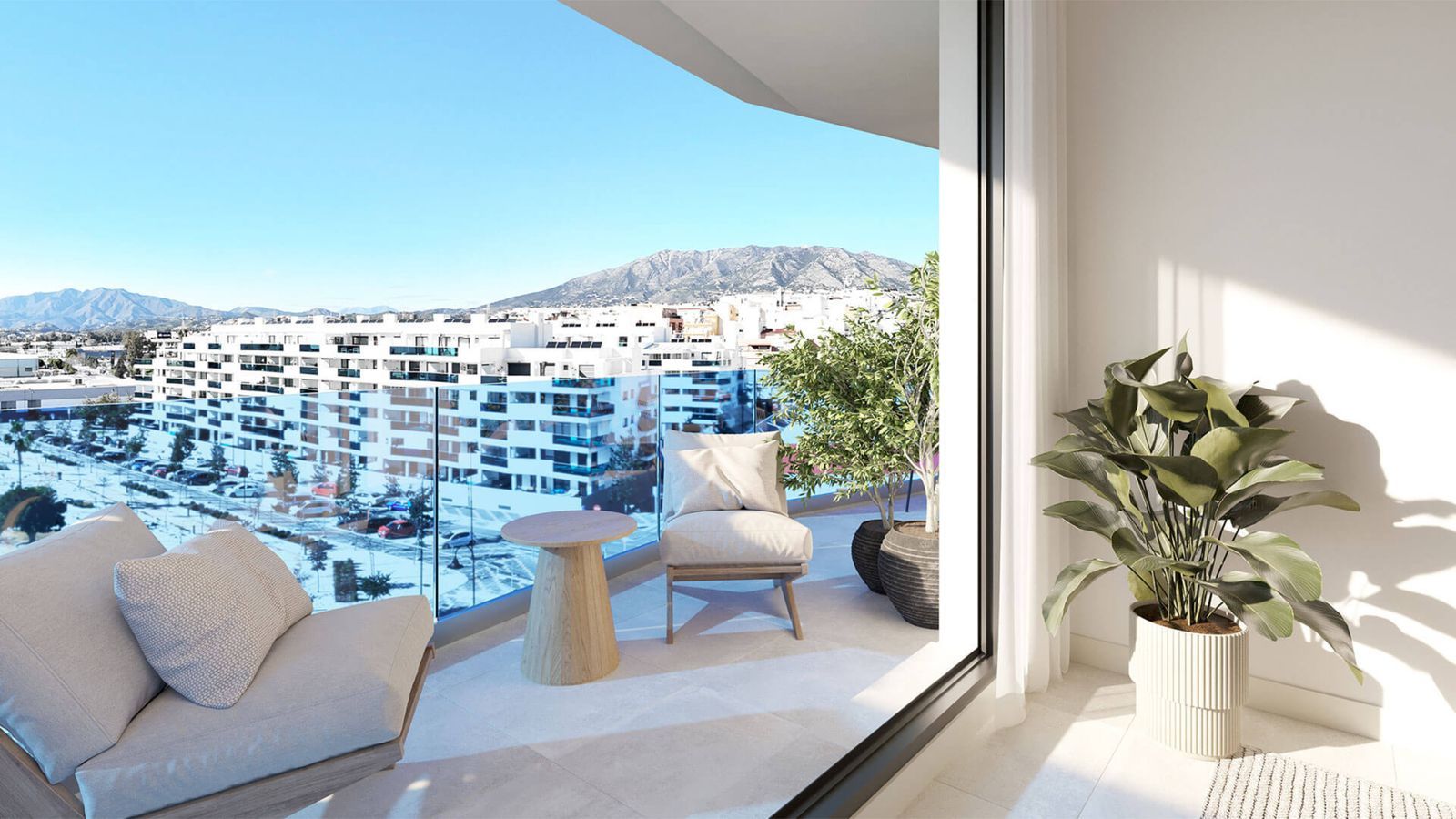 1 Bed Middle Floor Apartment in Mijas in Mijas, Wohnung